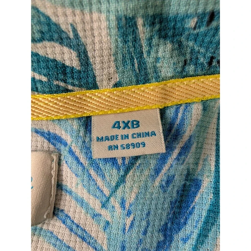 Silk Hawaiian Tropical Toucan Bird Shirt Size 4XB